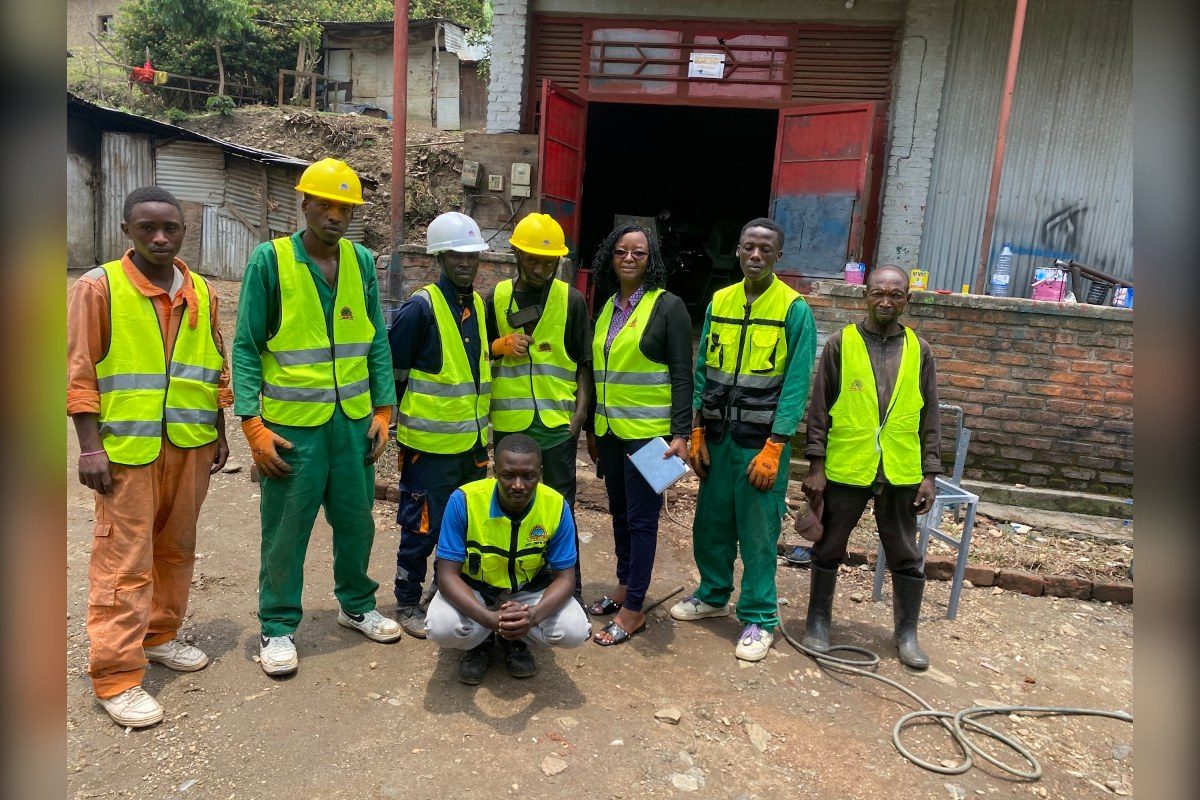Mentor visit from DOT Rwanda at our Karongi workshop (September 2025)